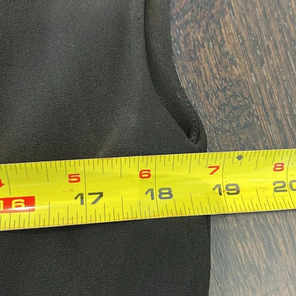 HELMUT LANG Black Asymmetrical Back Zip Dress Short Sleeve good stretch - Picture 3 of 5